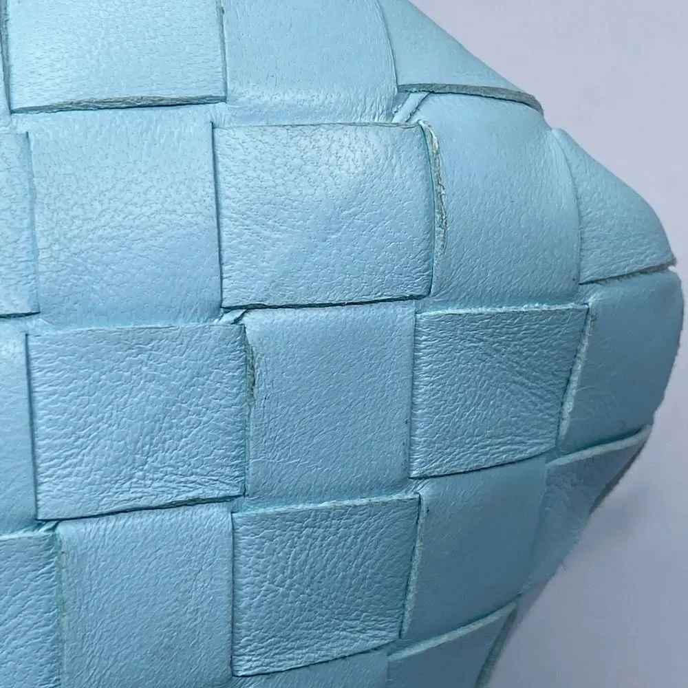 Bottega Veneta Pouch Mini Intrecciato leather clutch